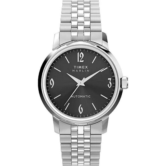 NWT Timex Fashion Men's Automatic Steel Authentic Watch - Picture 1 of 3